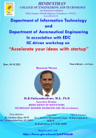 Accelerate your ideas with startup 2021 Workshop Poster